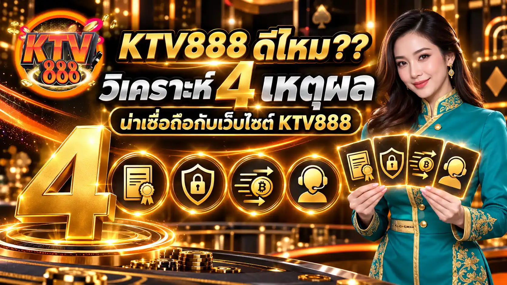 KTV888 สล็อตชั้นนำจากบริษัทแม่ ห้องเกมเพียบ ยูสใหม่รับโบนัสเช็คอิน