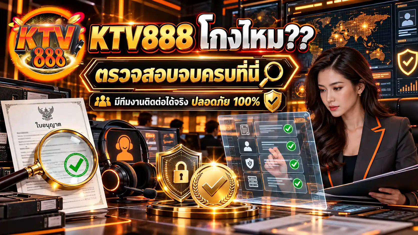 KTV888 สล็อตชั้นนำจากบริษัทแม่ ห้องเกมเพียบ ยูสใหม่รับโบนัสเช็คอิน